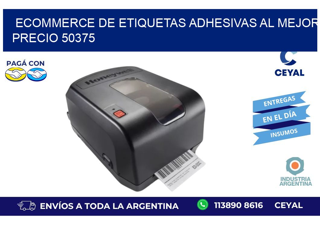 Ecommerce de Etiquetas Adhesivas al Mejor Precio 50375