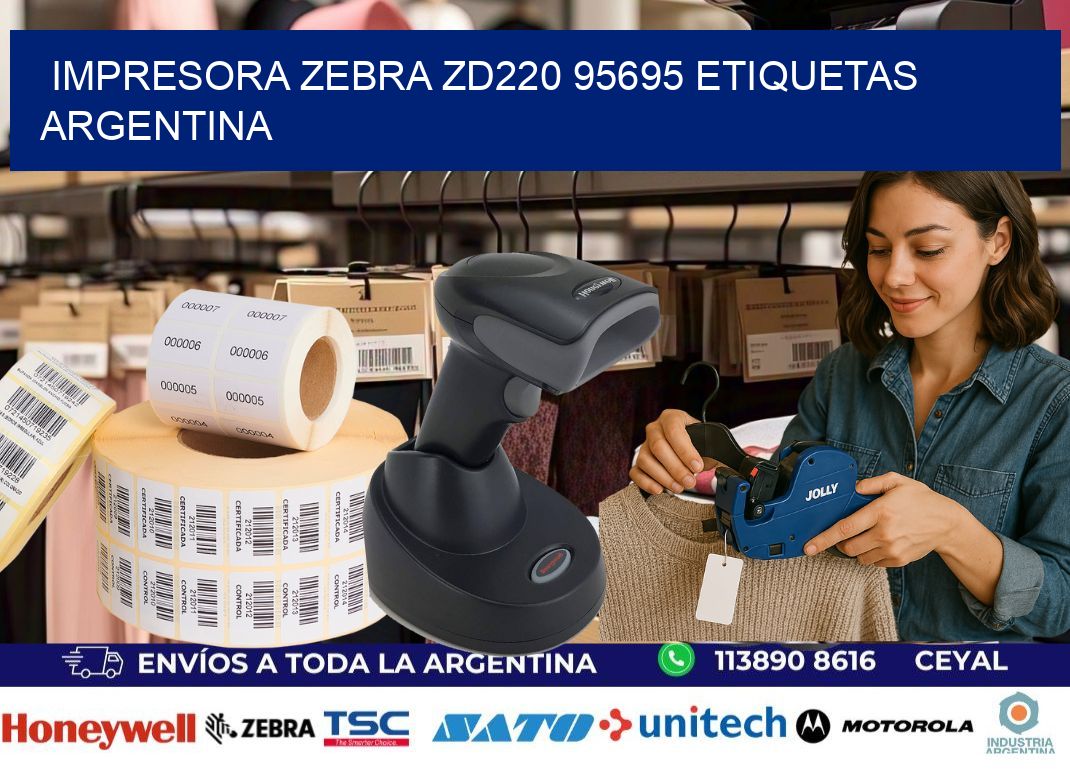 Impresora zebra zd220 95695 etiquetas argentina
