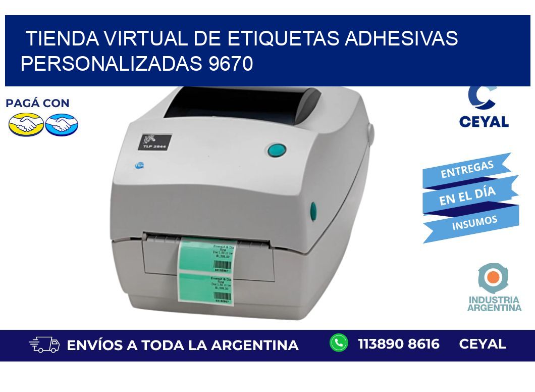 Tienda Virtual de Etiquetas Adhesivas Personalizadas 9670