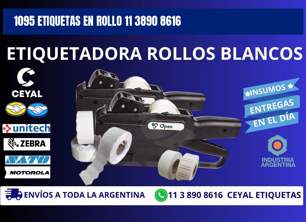1095 ETIQUETAS EN ROLLO 11 3890 8616