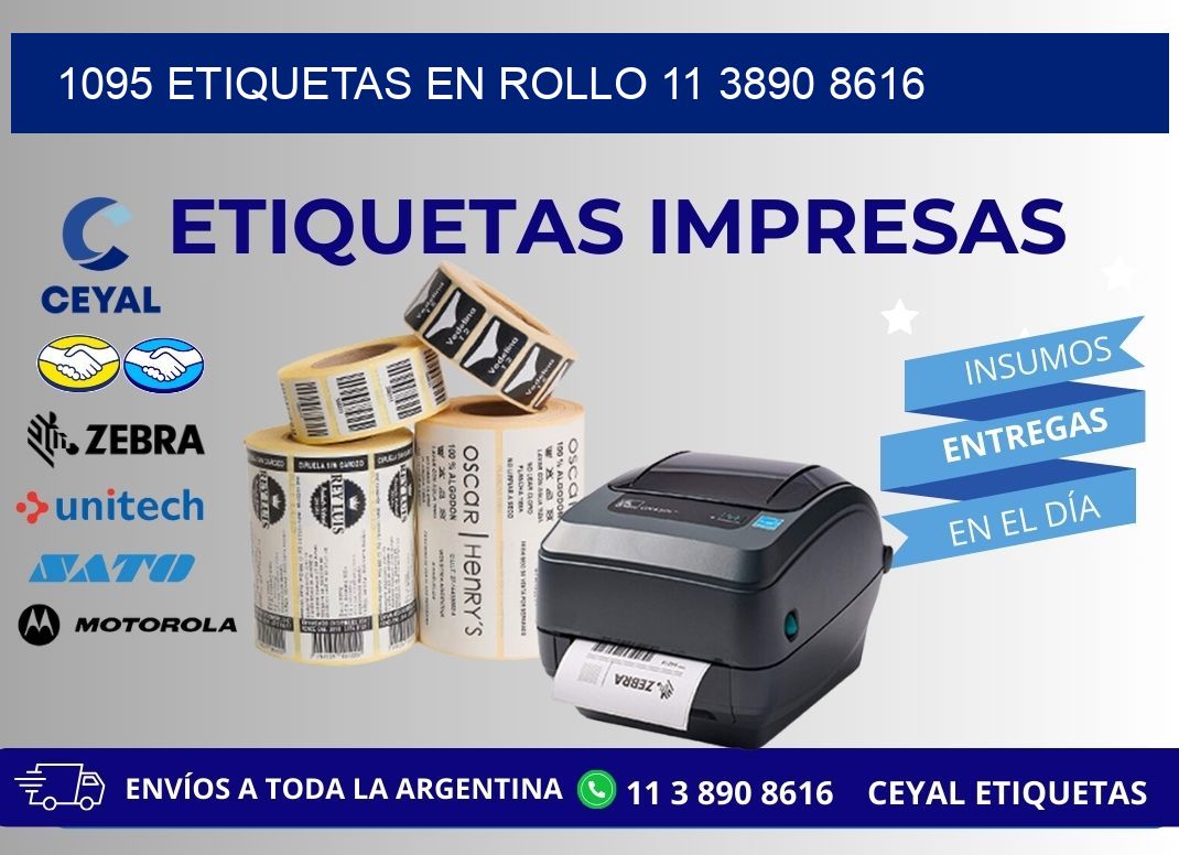 1095 ETIQUETAS EN ROLLO 11 3890 8616