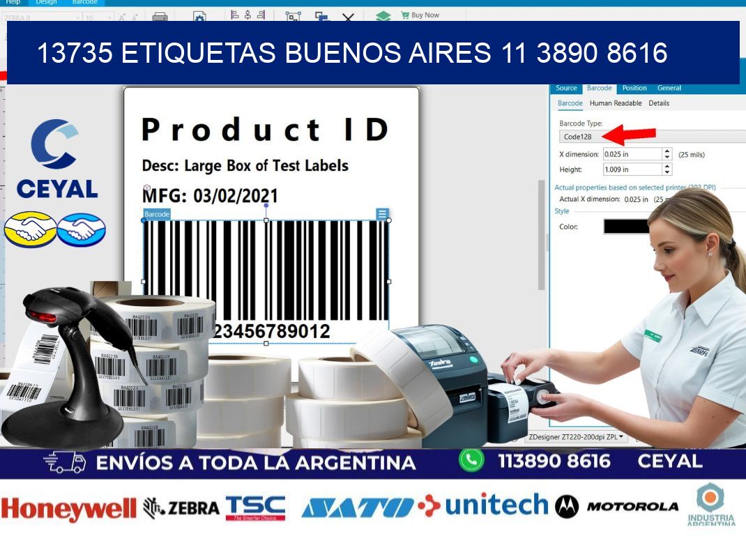 13735 ETIQUETAS BUENOS AIRES 11 3890 8616