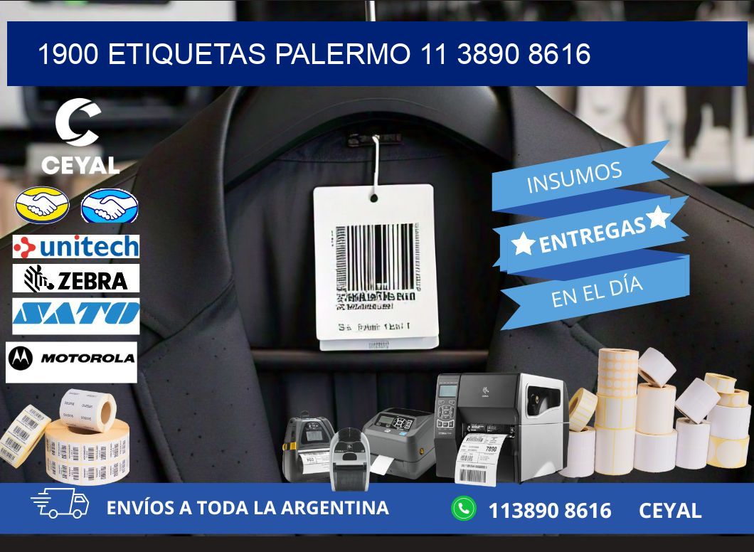 1900 ETIQUETAS PALERMO 11 3890 8616