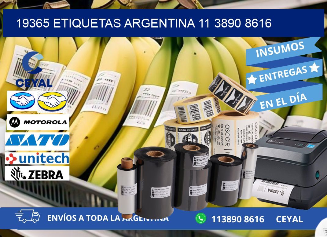 19365 ETIQUETAS ARGENTINA 11 3890 8616