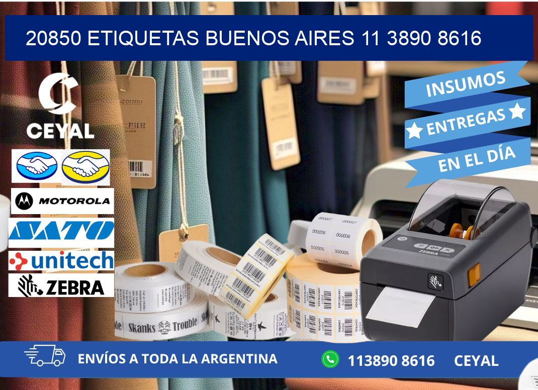 20850 ETIQUETAS BUENOS AIRES 11 3890 8616