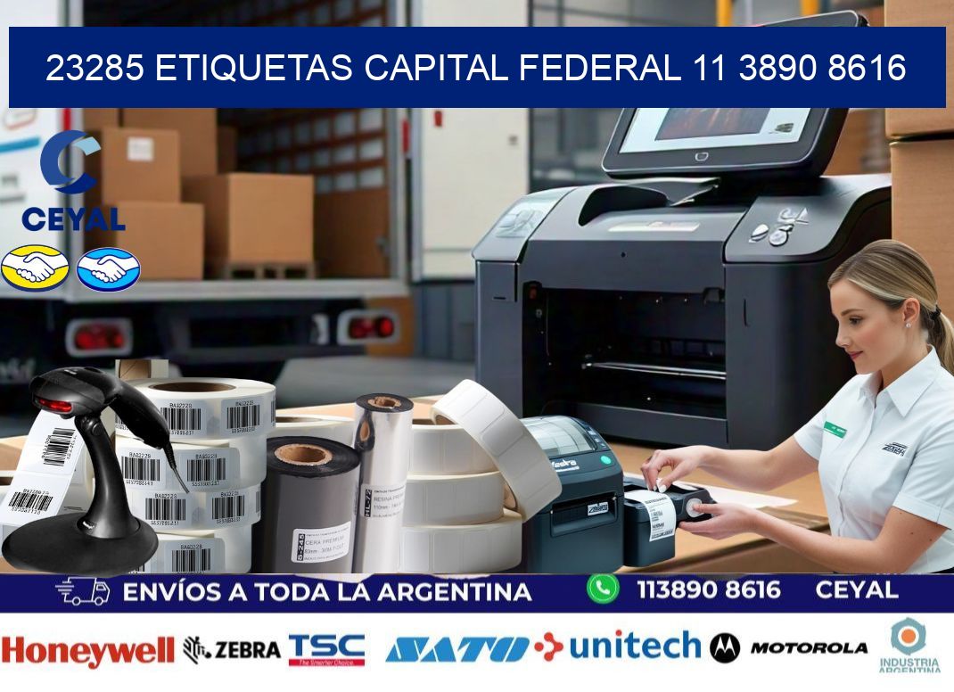 23285 ETIQUETAS CAPITAL FEDERAL 11 3890 8616