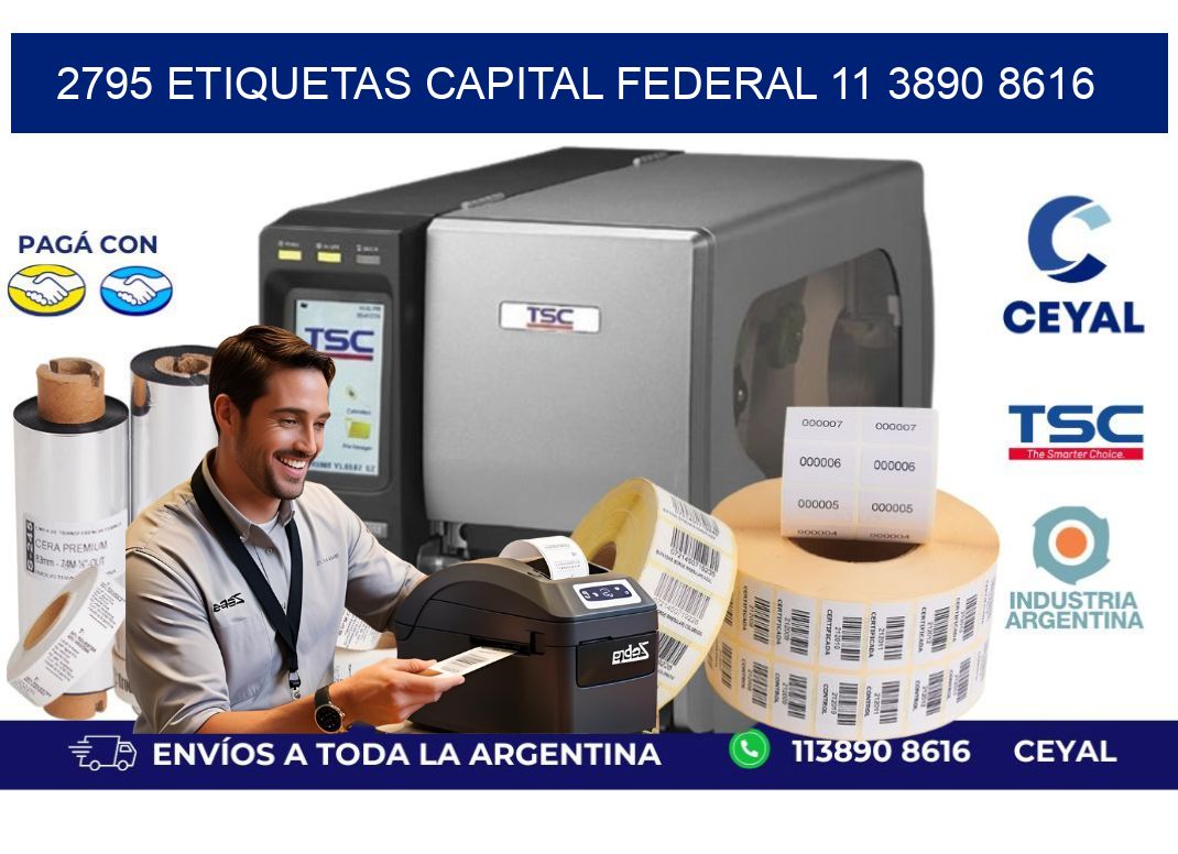 2795 ETIQUETAS CAPITAL FEDERAL 11 3890 8616