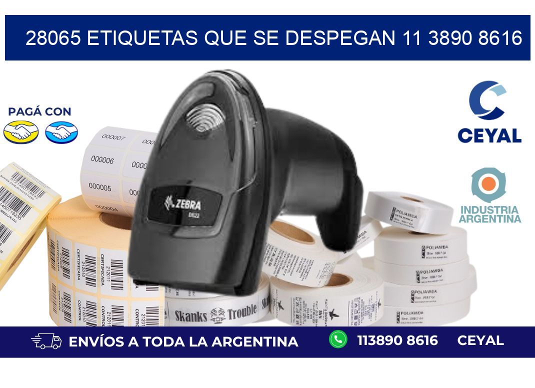 28065 ETIQUETAS QUE SE DESPEGAN 11 3890 8616