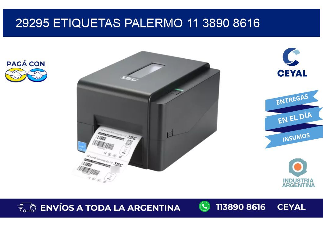 29295 ETIQUETAS PALERMO 11 3890 8616