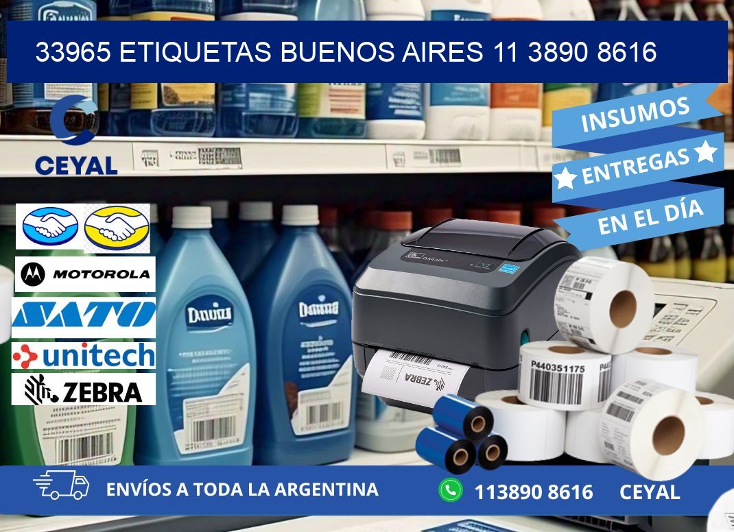 33965 ETIQUETAS BUENOS AIRES 11 3890 8616