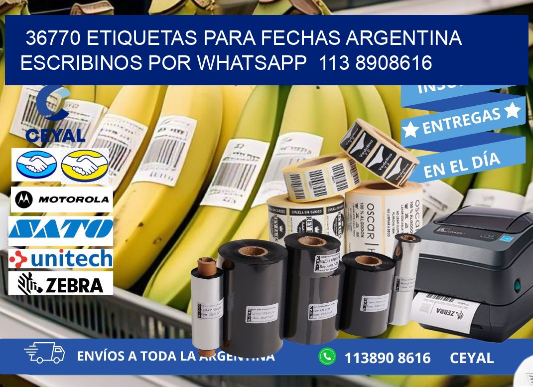 36770 ETIQUETAS PARA FECHAS ARGENTINA ESCRIBINOS POR WHATSAPP  113 8908616