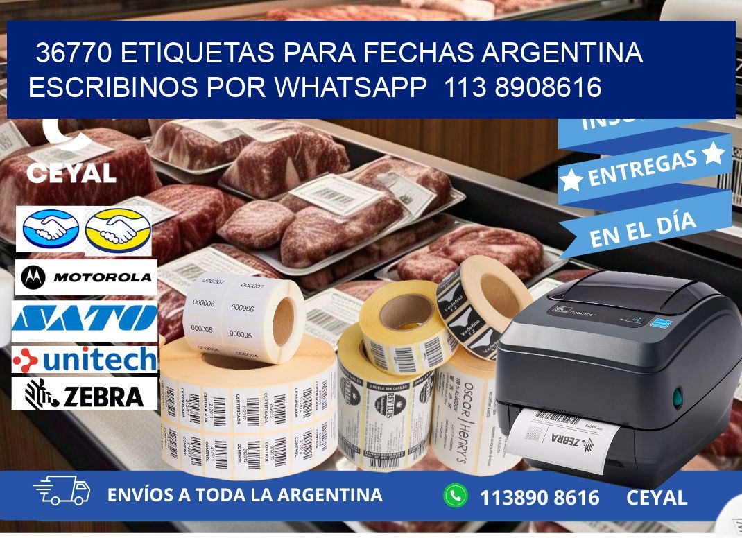 36770 ETIQUETAS PARA FECHAS ARGENTINA ESCRIBINOS POR WHATSAPP  113 8908616