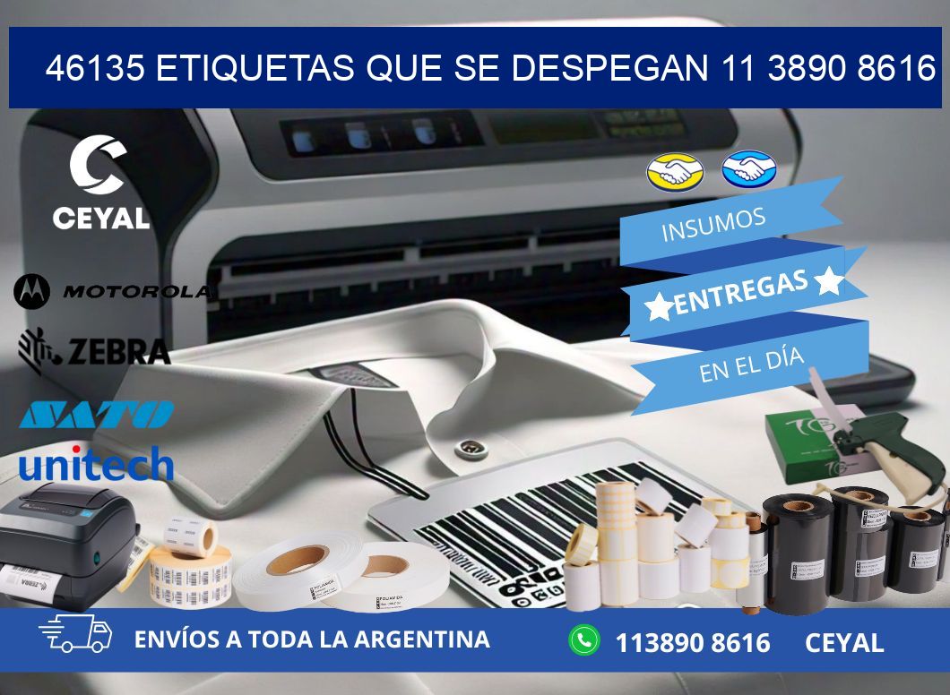 46135 ETIQUETAS QUE SE DESPEGAN 11 3890 8616
