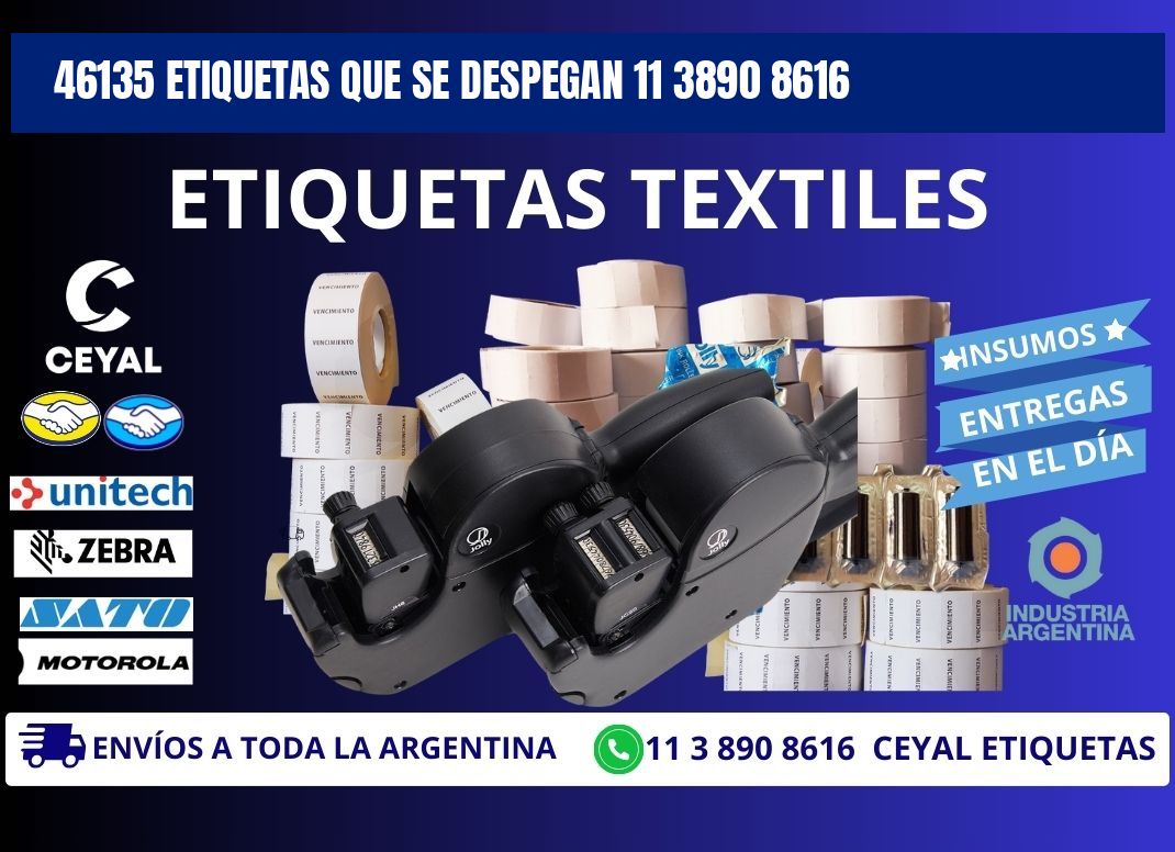 46135 ETIQUETAS QUE SE DESPEGAN 11 3890 8616