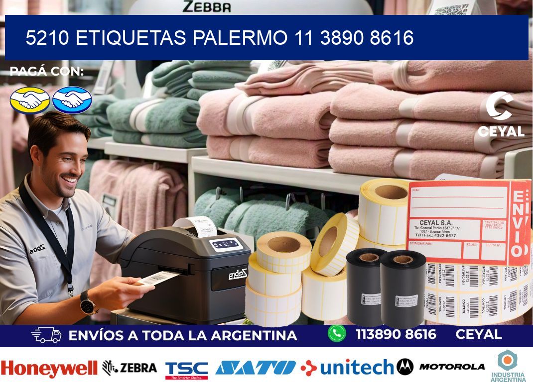5210 ETIQUETAS PALERMO 11 3890 8616