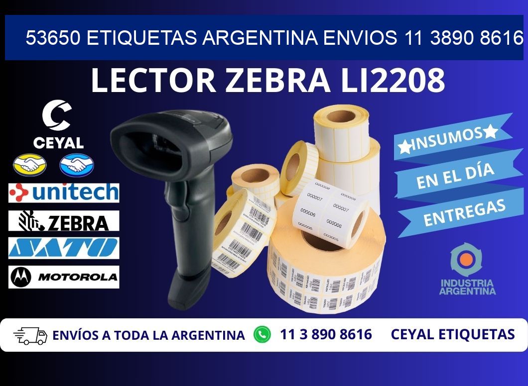 53650 ETIQUETAS ARGENTINA ENVIOS 11 3890 8616