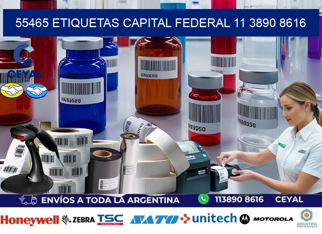55465 ETIQUETAS CAPITAL FEDERAL 11 3890 8616