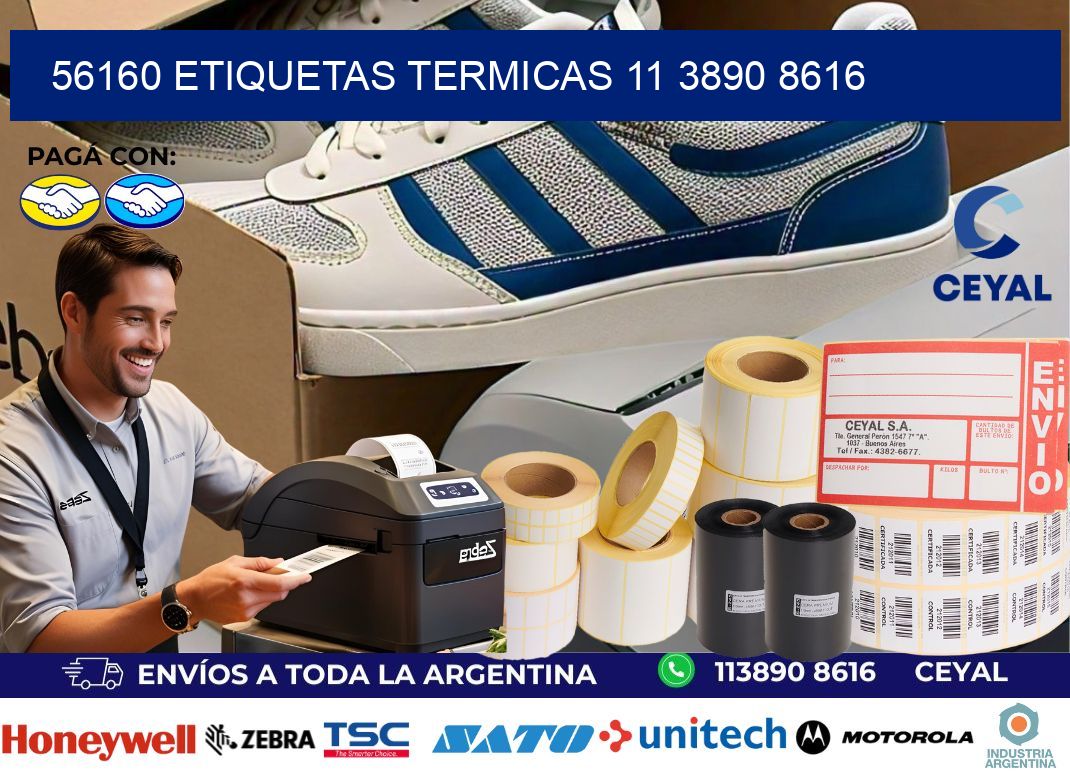 56160 ETIQUETAS TERMICAS 11 3890 8616