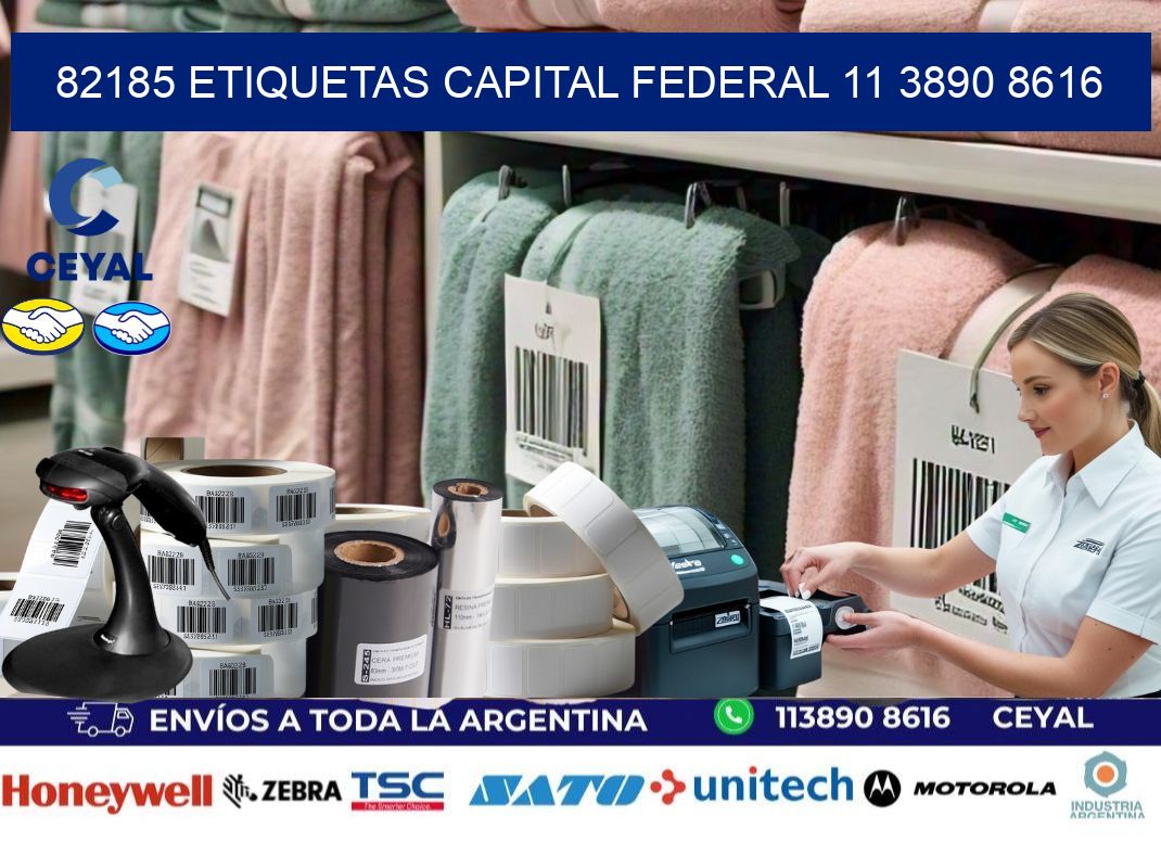 82185 ETIQUETAS CAPITAL FEDERAL 11 3890 8616
