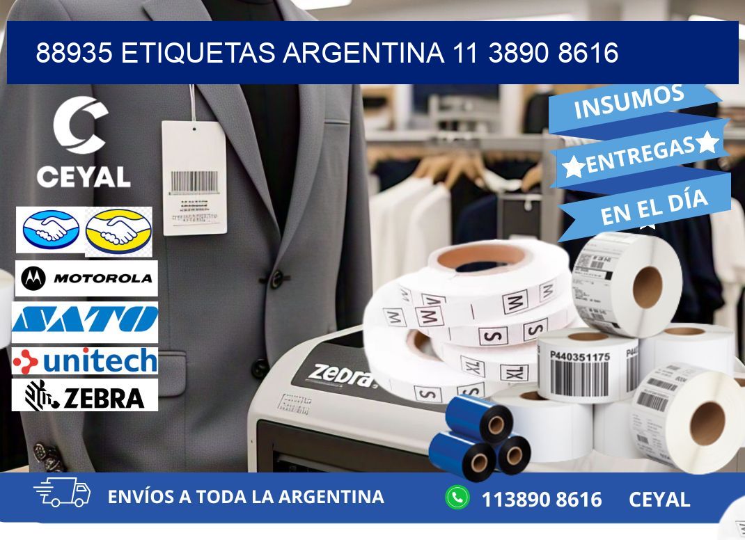 88935 ETIQUETAS ARGENTINA 11 3890 8616