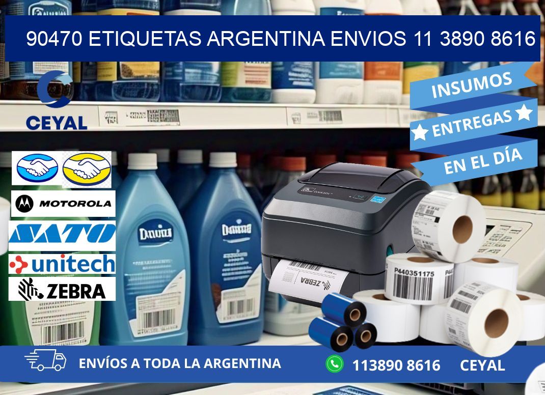 90470 ETIQUETAS ARGENTINA ENVIOS 11 3890 8616