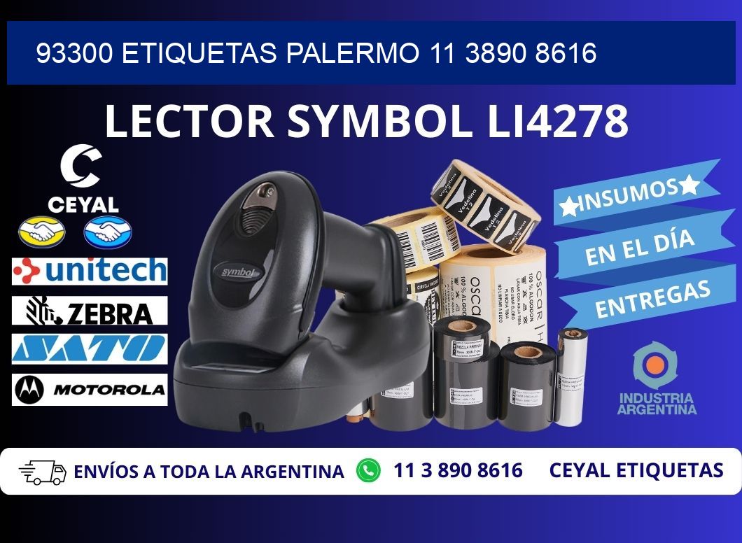 93300 ETIQUETAS PALERMO 11 3890 8616