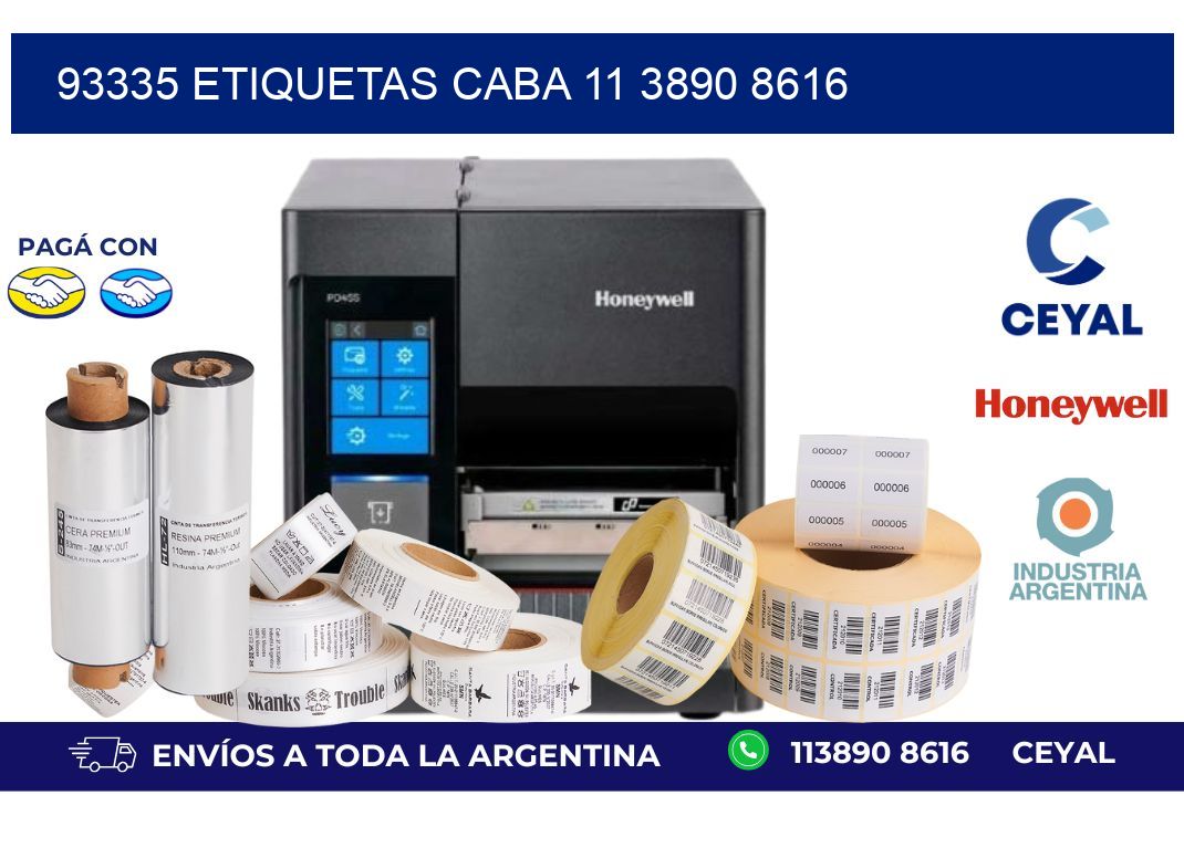 93335 ETIQUETAS CABA 11 3890 8616
