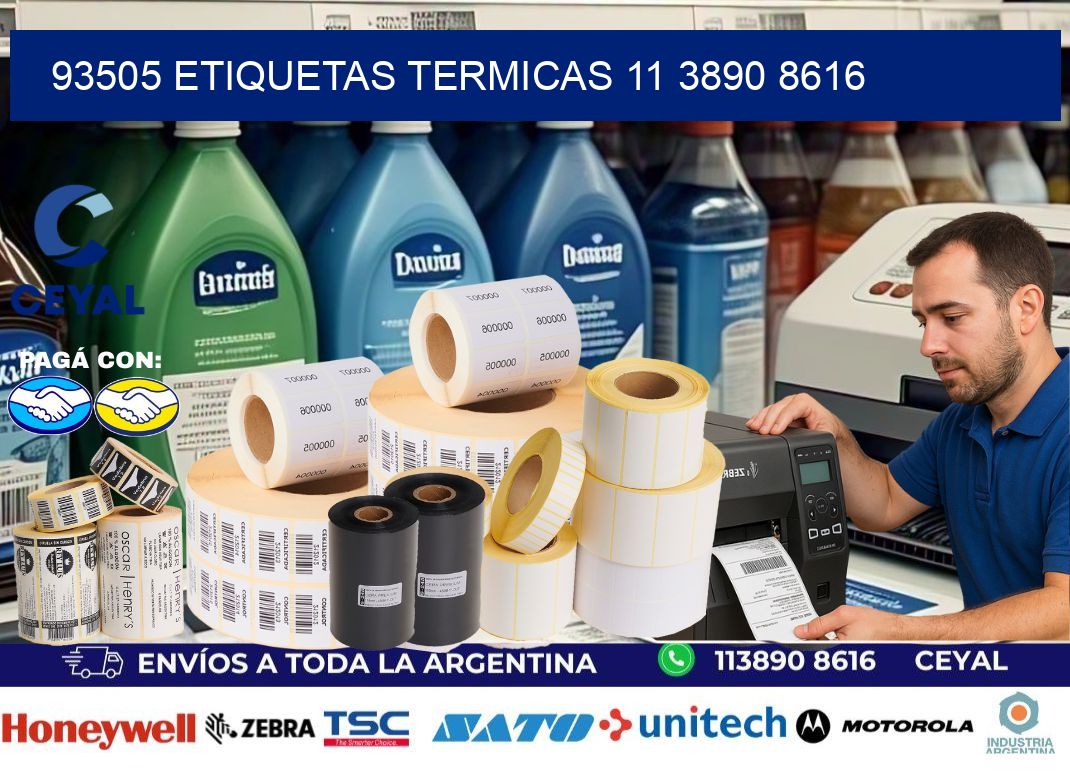 93505 ETIQUETAS TERMICAS 11 3890 8616