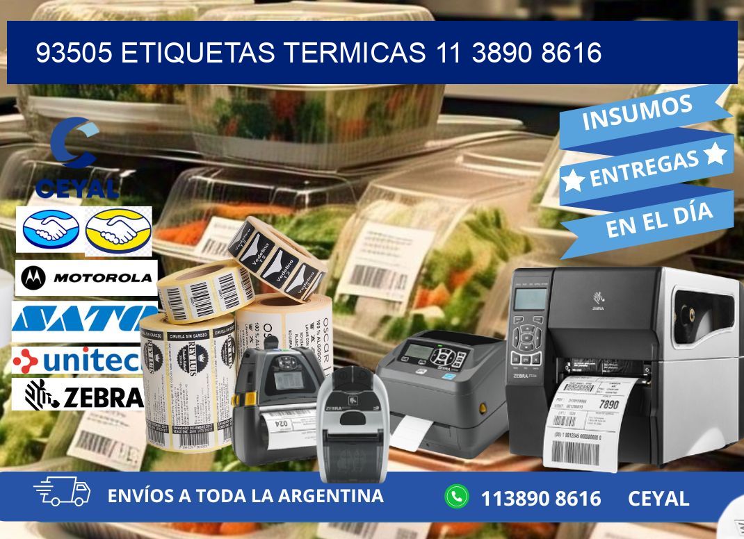 93505 ETIQUETAS TERMICAS 11 3890 8616