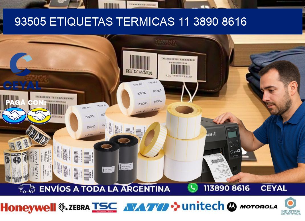 93505 ETIQUETAS TERMICAS 11 3890 8616