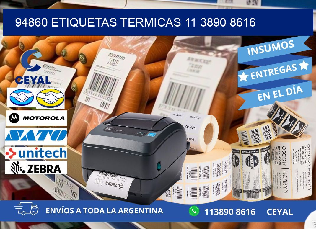 94860 ETIQUETAS TERMICAS 11 3890 8616
