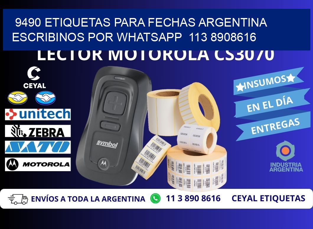 9490 ETIQUETAS PARA FECHAS ARGENTINA ESCRIBINOS POR WHATSAPP  113 8908616
