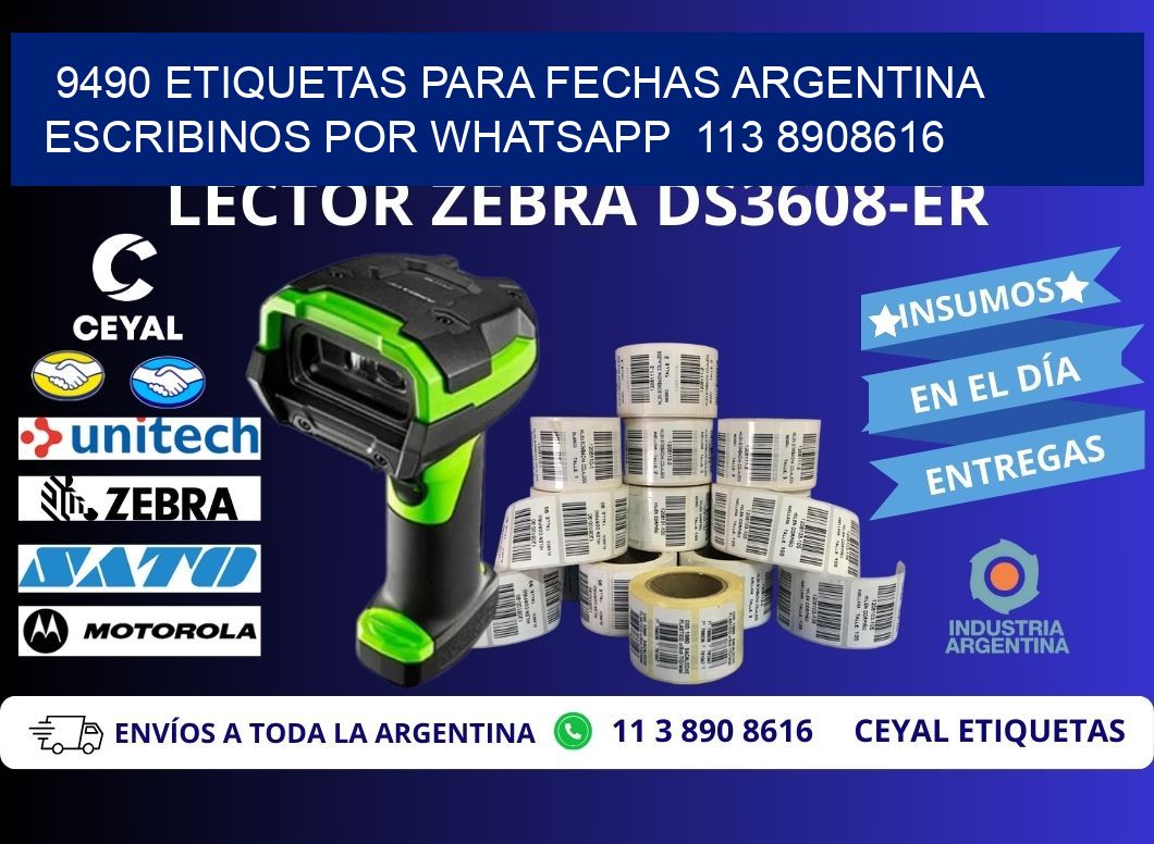 9490 ETIQUETAS PARA FECHAS ARGENTINA ESCRIBINOS POR WHATSAPP  113 8908616