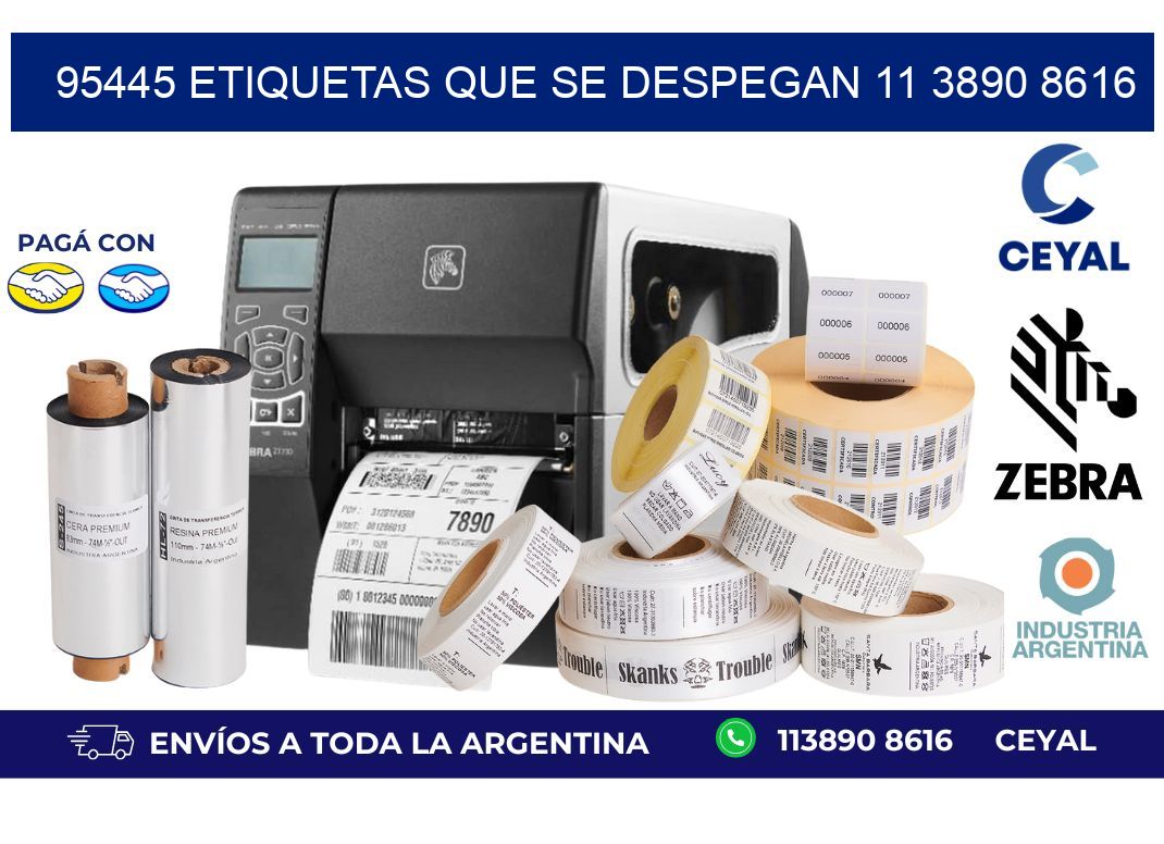 95445 ETIQUETAS QUE SE DESPEGAN 11 3890 8616
