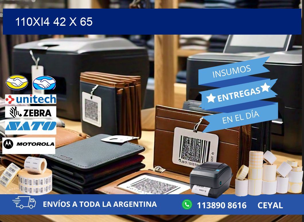 110Xi4 42 x 65