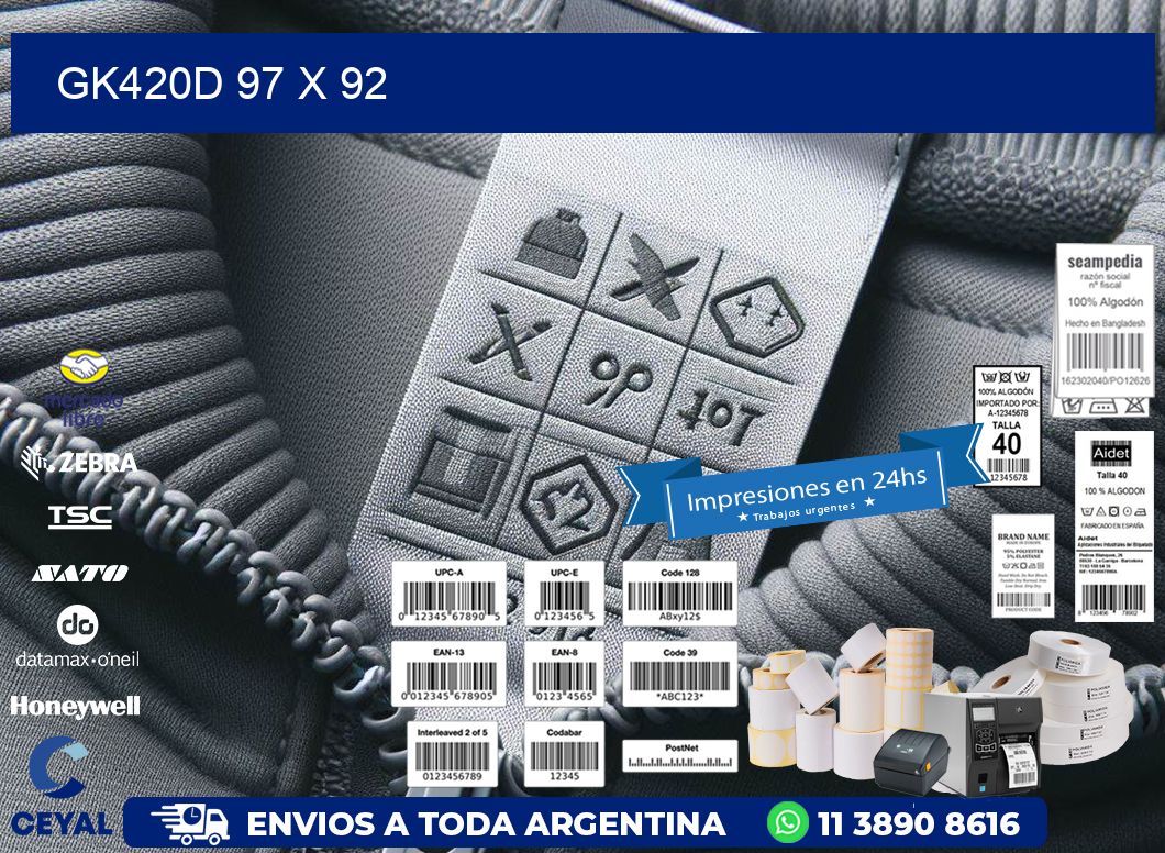 GK420D 97 x 92