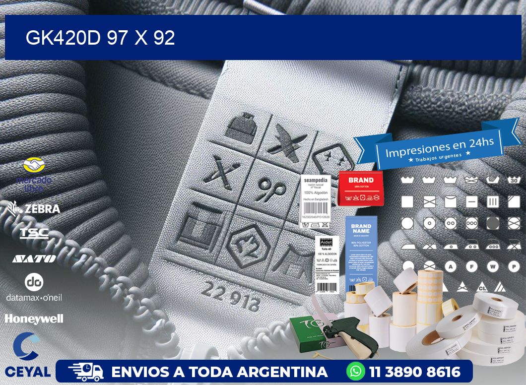 GK420D 97 x 92