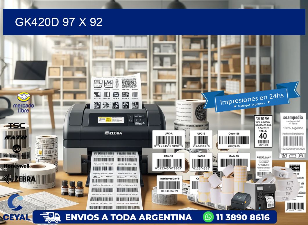 GK420D 97 x 92