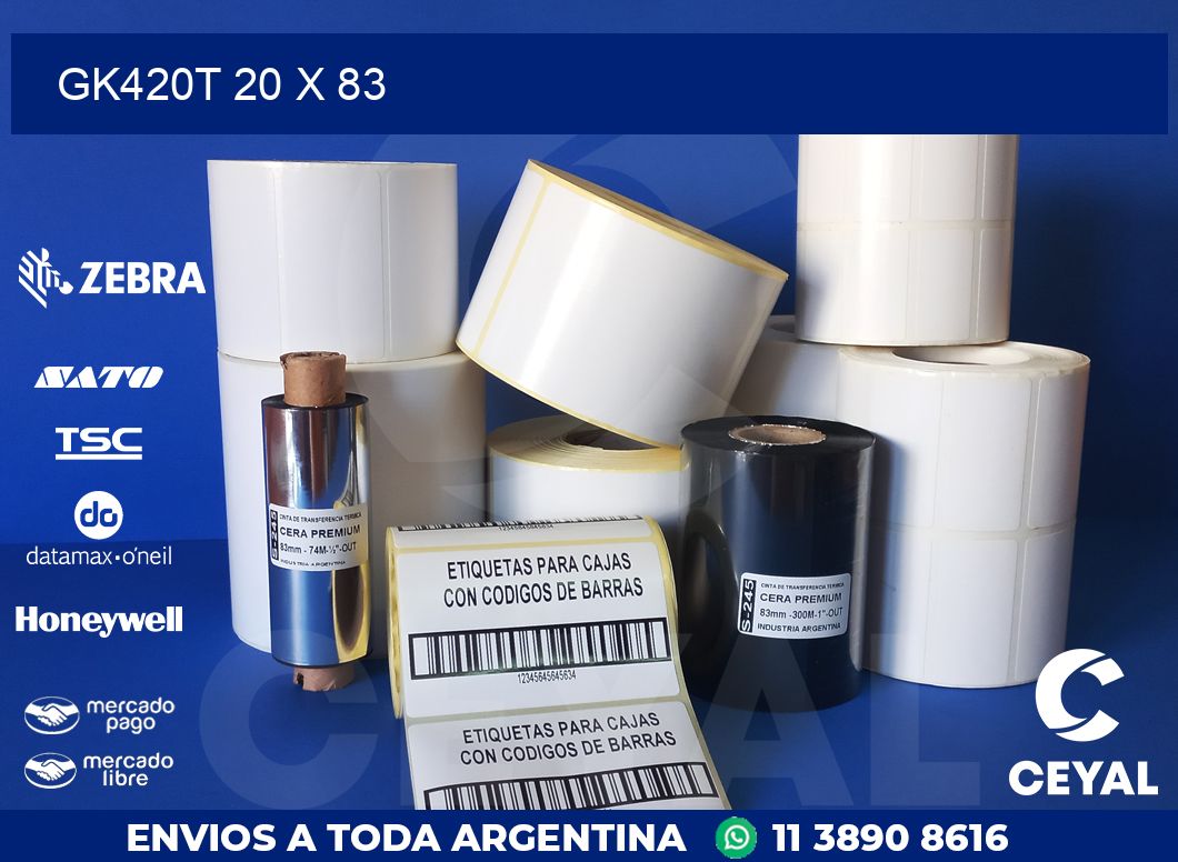 GK420T 20 x 83