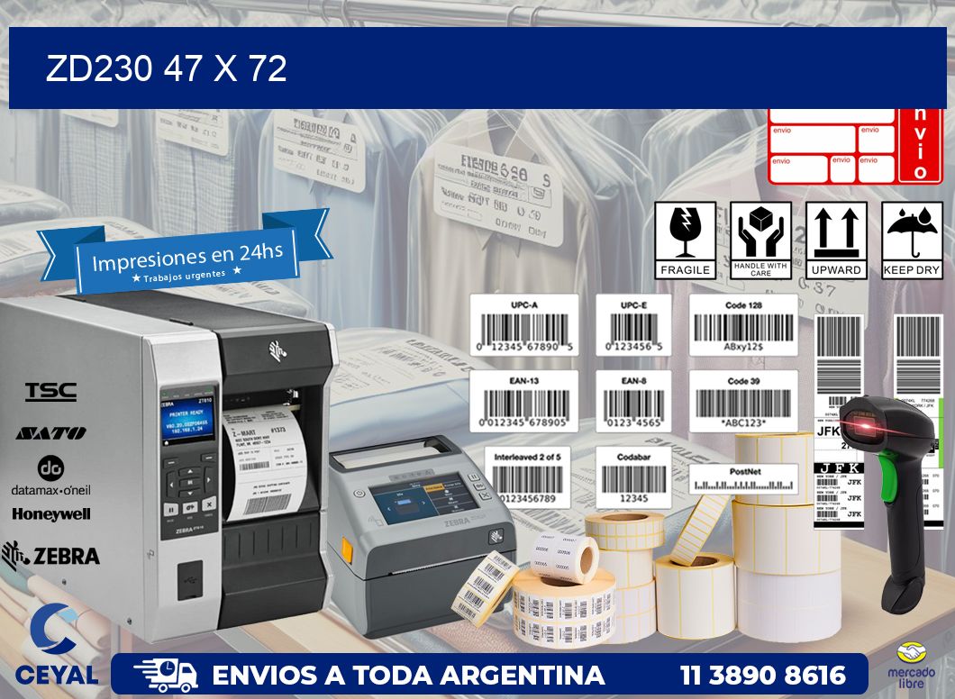 ZD230 47 x 72