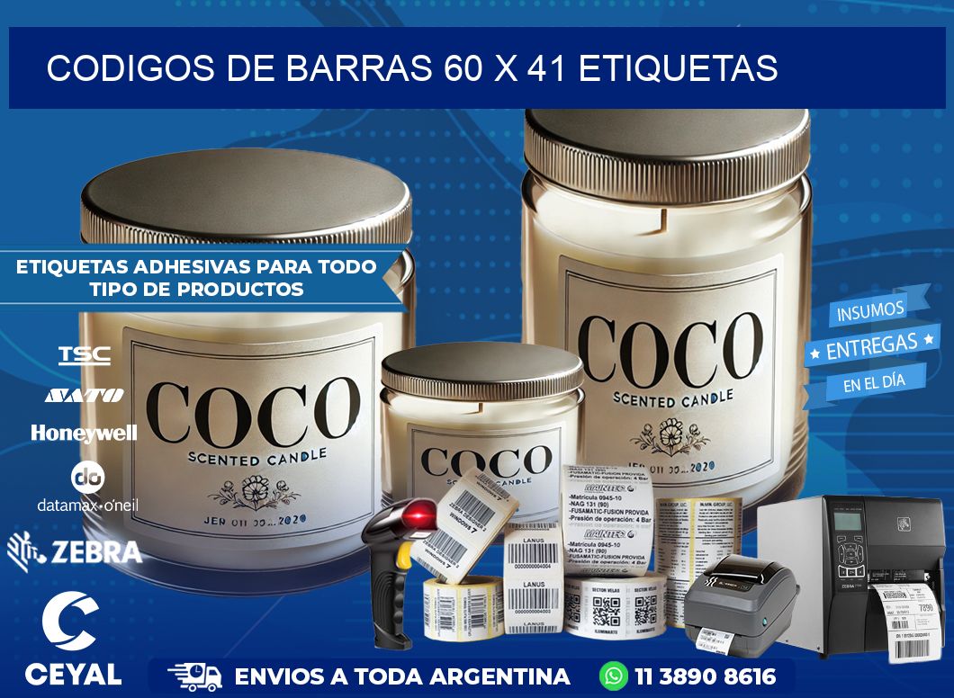 codigos de barras 60 x 41 etiquetas