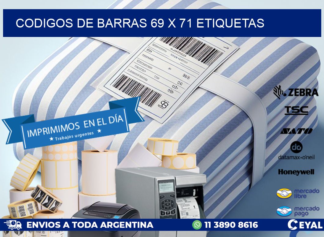 codigos de barras 69 x 71 etiquetas