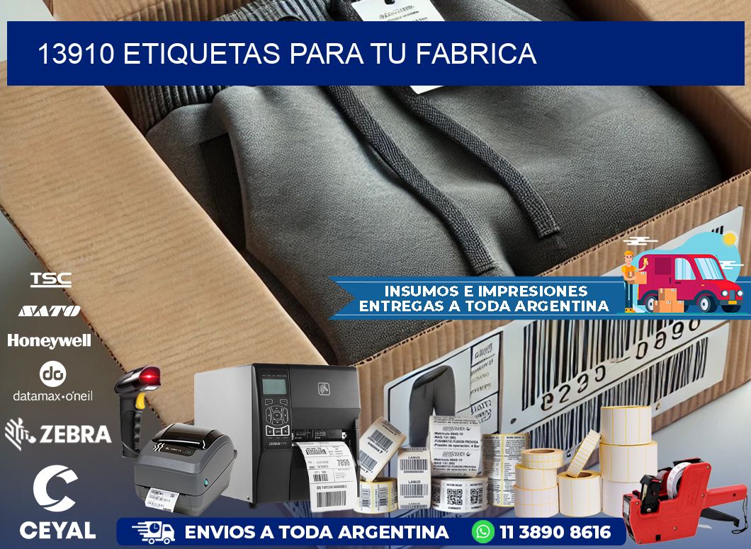 13910 etiquetas para tu fabrica