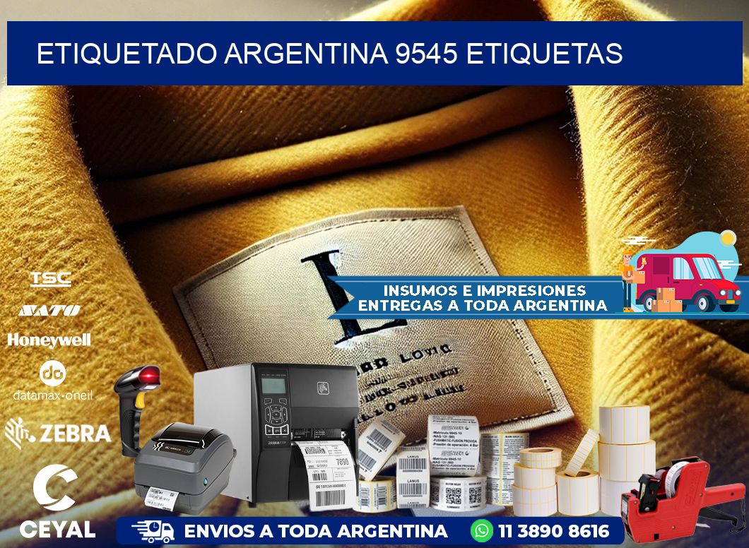 etiquetado argentina 9545 etiquetas