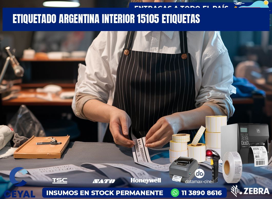 etiquetado argentina interior 15105 etiquetas