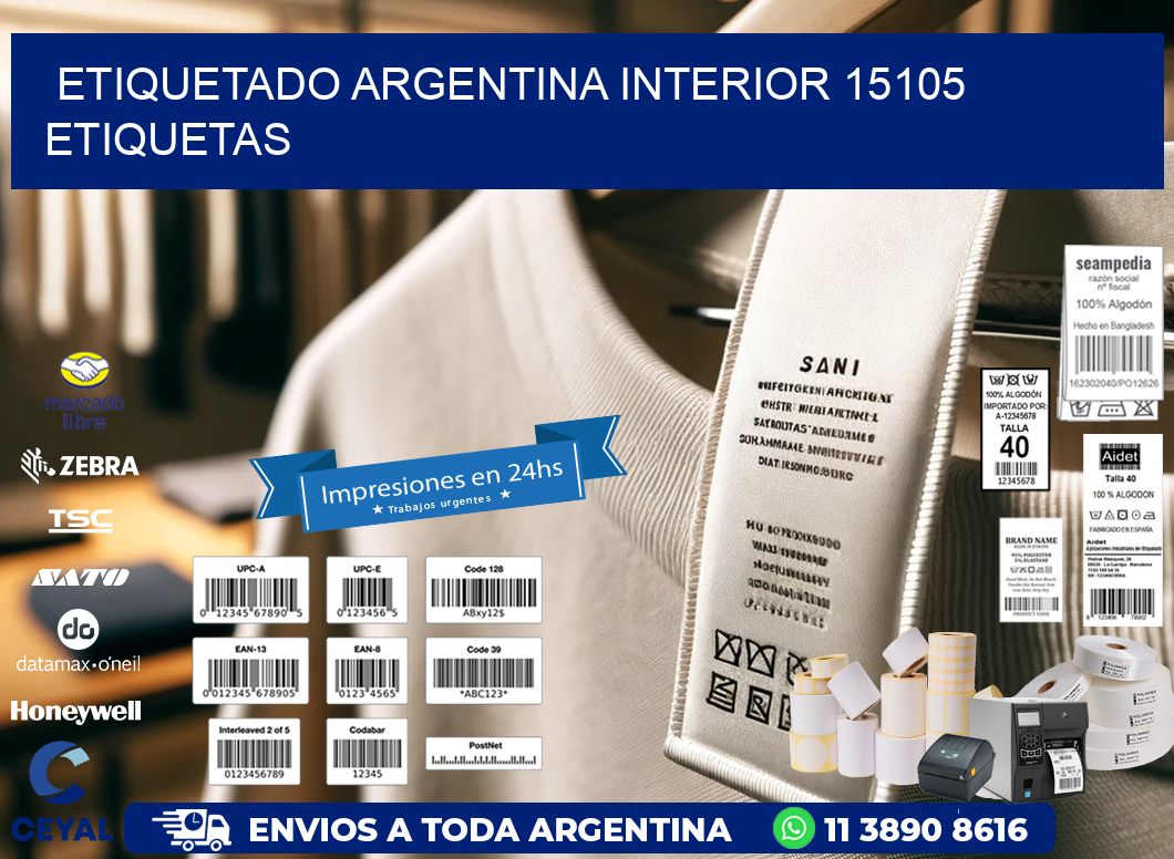 etiquetado argentina interior 15105 etiquetas