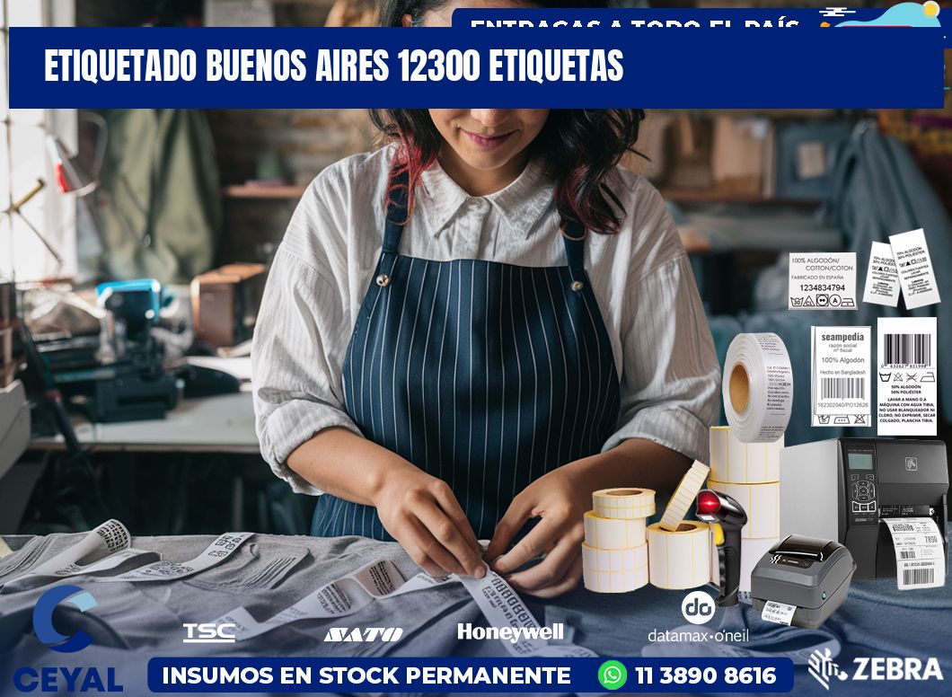 etiquetado buenos aires 12300 etiquetas