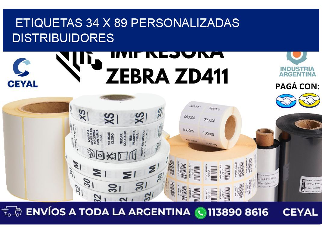 etiquetas 34 x 89 personalizadas distribuidores