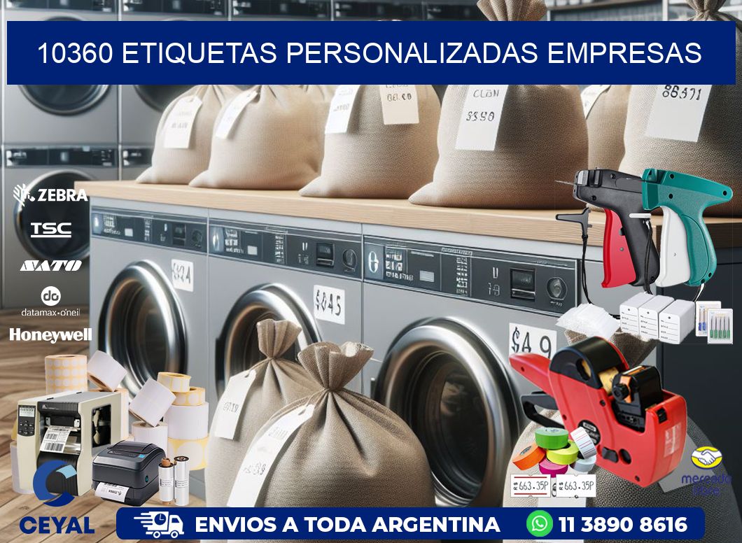 10360 Etiquetas personalizadas empresas