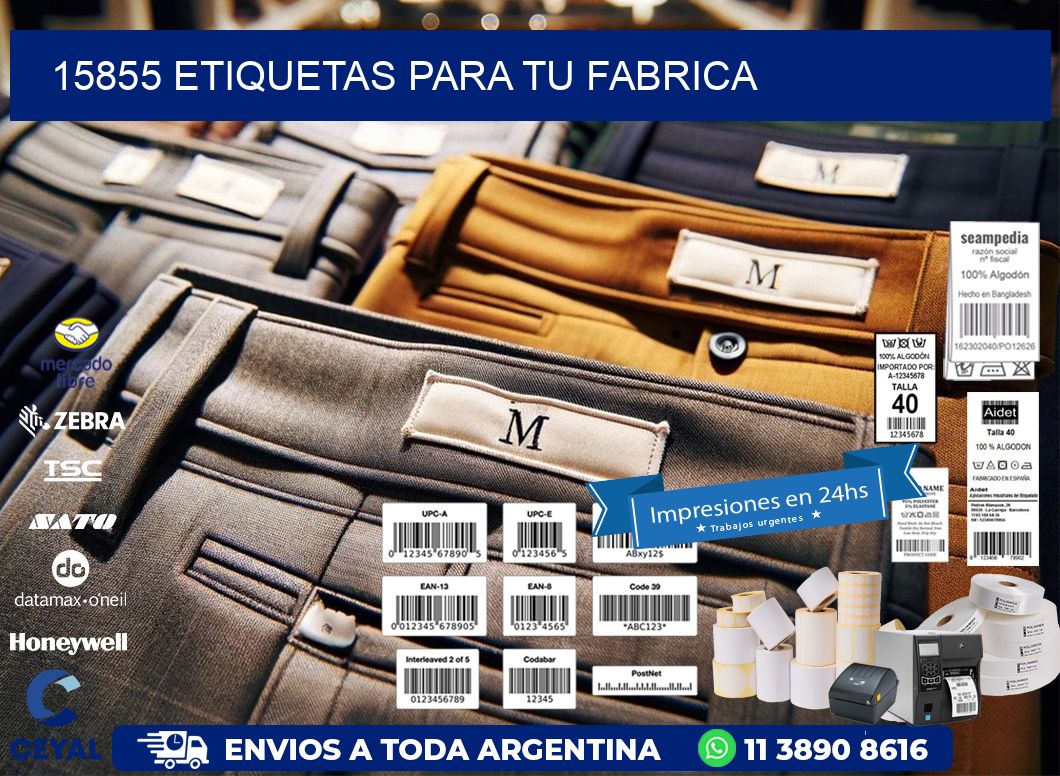 15855 etiquetas para tu fabrica